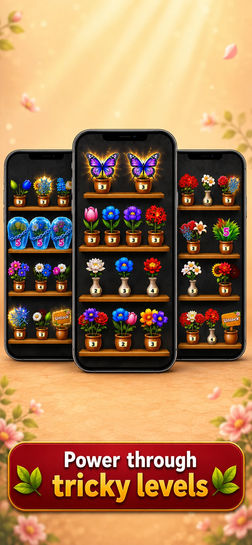Flower Sort : Match Puzzle screenshot