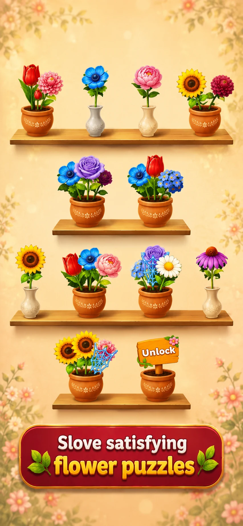 Flower Sort : Match Puzzle screenshot