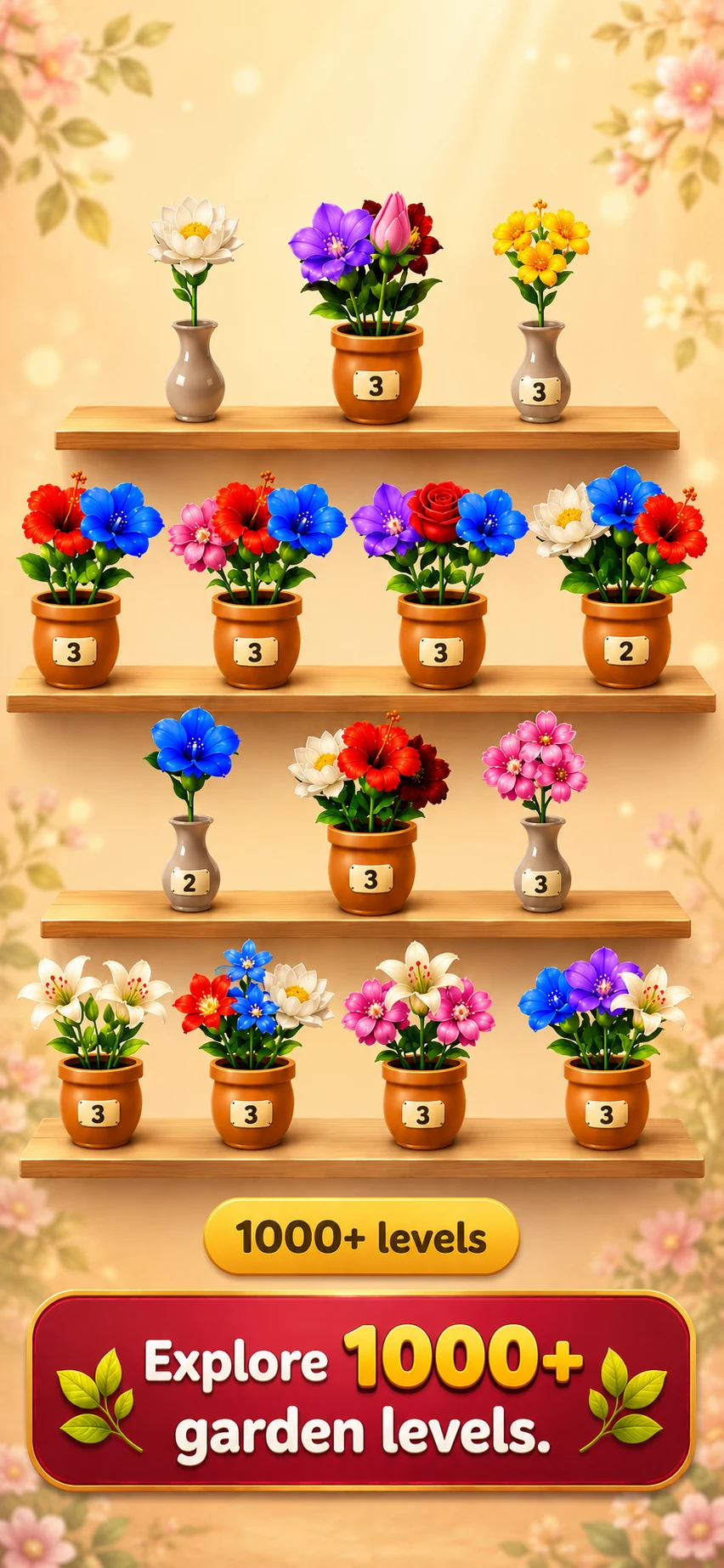 Flower Sort : Match Puzzle screenshot